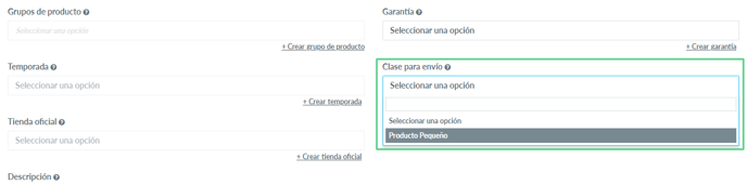 Clases de envío ripley - 4