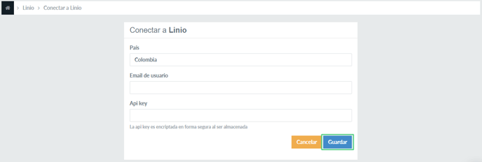 Conectar Linio - 2