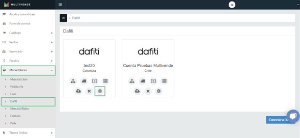 Mapear categorías dafiti - 1