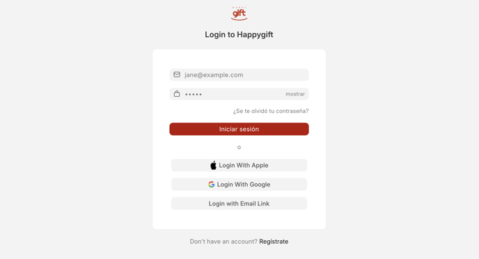 integracion-happigift-login